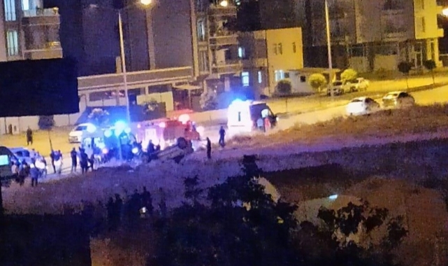 Adıyaman'da otomobil takla attı: 1 yaralı