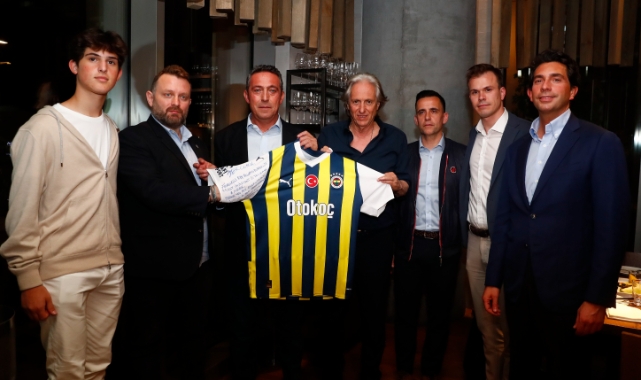 Ali Koç ve Jorge Jesus bir araya geldi