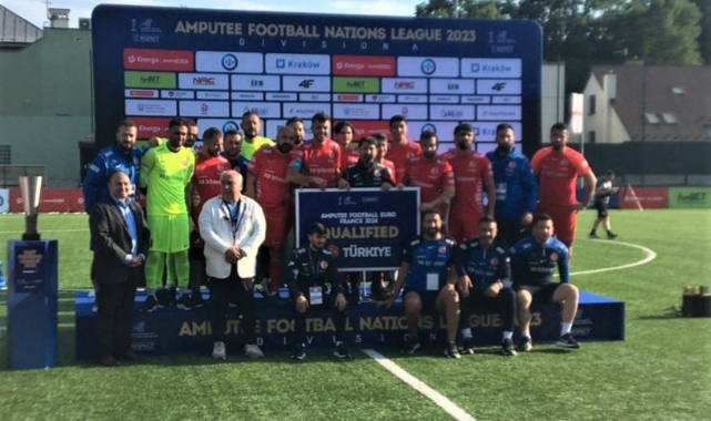 Ampute Futbol Uluslar A Ligi'nde Türkiye ikinci oldu