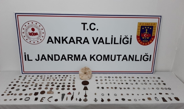 Ankara'da tarihi eser kaçakçılığına operasyon