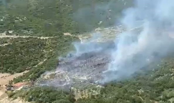 Antalya'da orman yangını