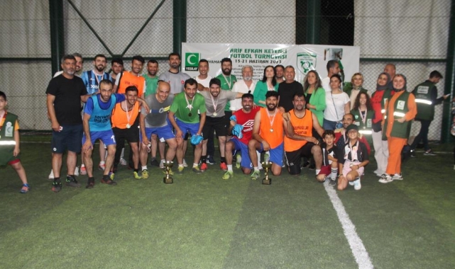 Arif Efkan Ketenci anısına futbol turnuvası düzenlendi