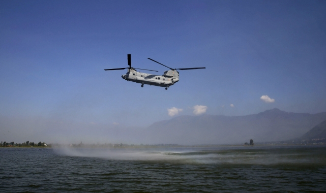 Askeri helikopter düştü! 2 ölü, 2 yaralı