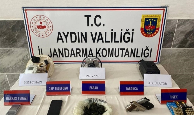 Aydın’da uyuşturucu operasyonu