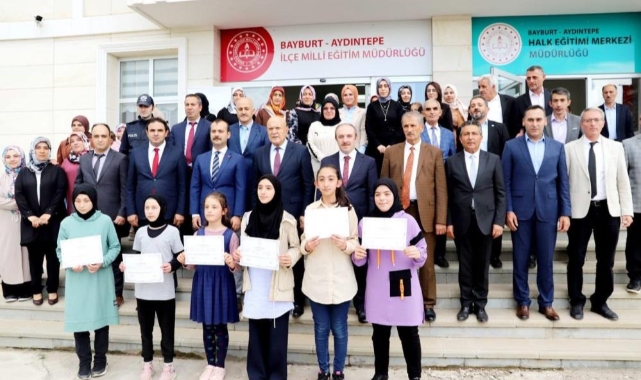 Aydıntepe Halk Eğitimi Merkezinde sergi heyecanı yaşandı