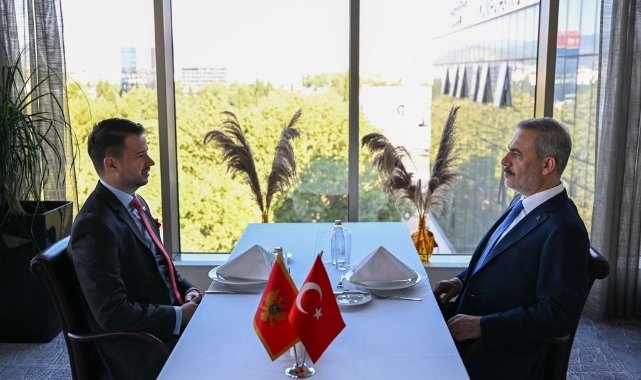 Bakan Fidan, Karadağ Cumhurbaşkanı Milatovic ile görüştü