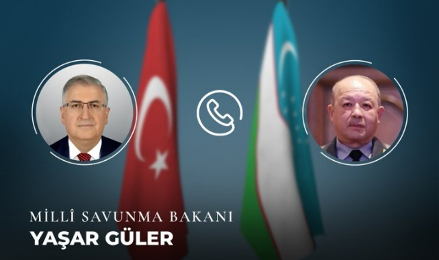 Bakan Güler, Özbek mevkidaşı ile görüştü