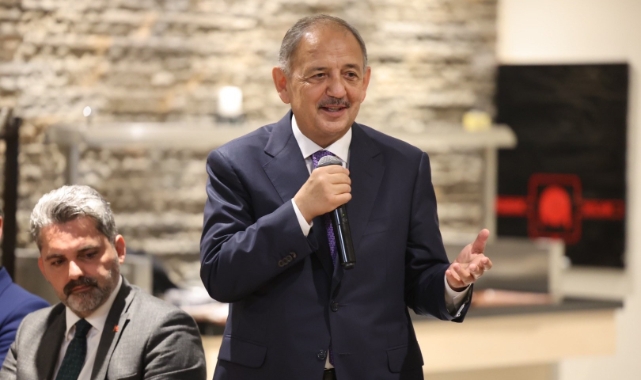 Bakan Mehmet Özhaseki'den ilk mesaj