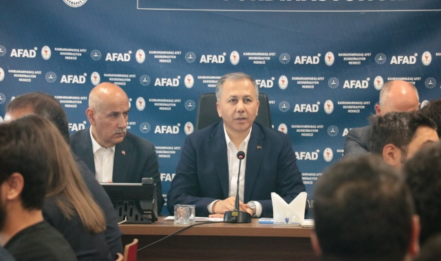 Bakan Yerlikaya: "Kahramanmaraş’a 110 bin 681 konut yapılacak"