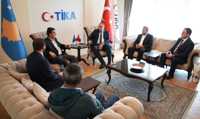 Başkan Mustafa Dündar'dan Kosova'da ziyaretler