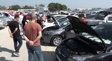Bayram arifesi oto pazarı ilgi görmedi