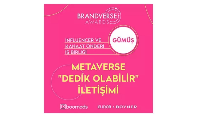 Boomads ve Elidor’a ve bir ödül daha