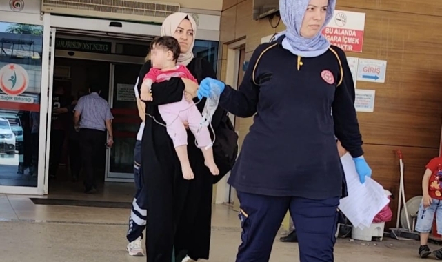 Bulaşık parlatıcısı içen bebek hastanelik oldu