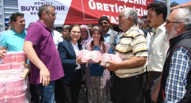 Buldanlı hayvan yetiştiricilerine tam destek