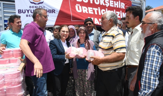 Buldanlı hayvan yetiştiricilerine tam destek