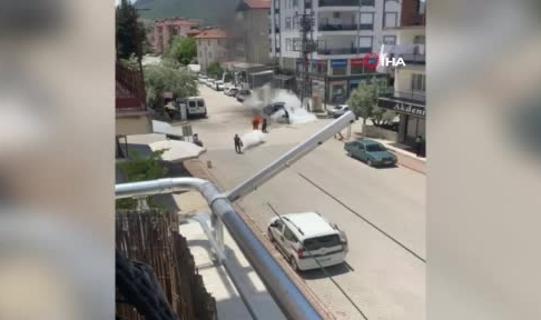 Bunalıma girip benzinle kendini yaktı