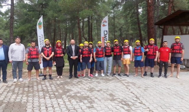 Bursa Basını Orhaneli Rafting'de Stres Attı!