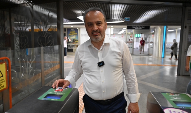 Bursa'da 100. yıla özel ulaşım kartı