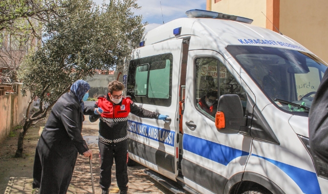 Bursa'da hasta nakil aracı ile ihtiyaç sahiplerine kesintisiz hizmet