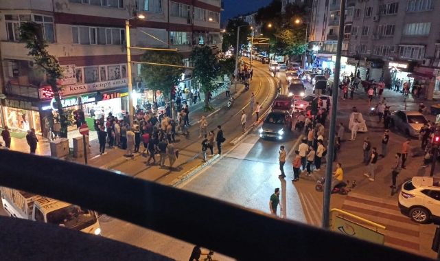 Bursa'da iki grup birbirine girdi!