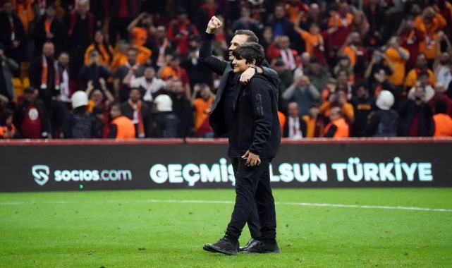 Buruk ve oğlu Ali Yiğit’in şampiyonluk sevinci