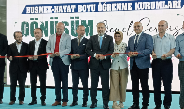 BUSMEK Geleneksel Sergisi'nde coşkulu açılış