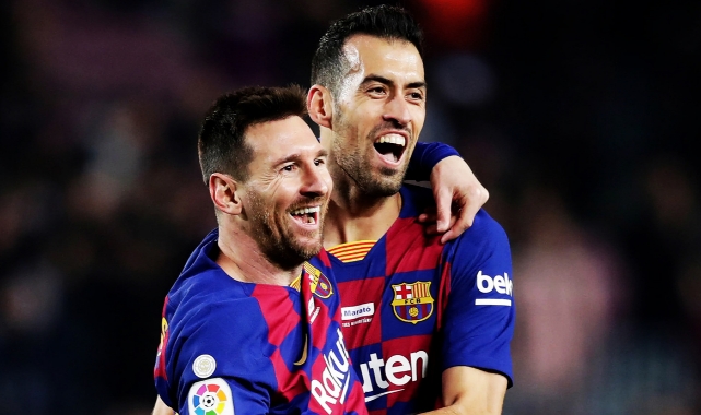 Busquets, Messi'yle ABD'de buluştu!