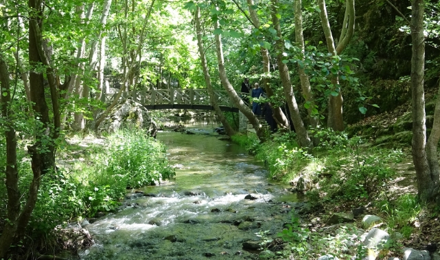 Büyüleyici Sadağı kanyonu Orhaneli'yi sarsıyor