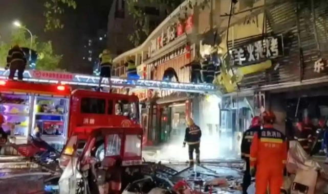 Çin'de barbekü restoranında patlama: 31 ölü