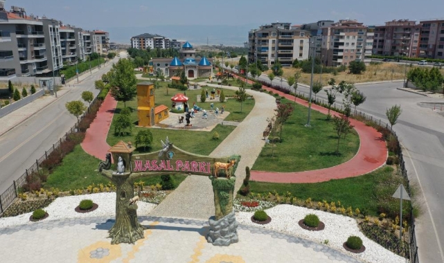 Çocukların ve ailelerin vazgeçilmezi masal parkı