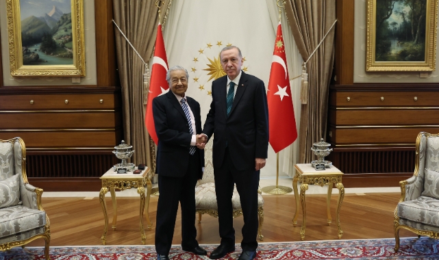Cumhurbaşkanı Erdoğan, Malezya eski Başbakanı Muhammed'i kabul etti