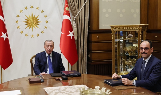 Cumhurbaşkanı Erdoğan, MİT Başkanı İbrahim Kalın'ı kabul etti