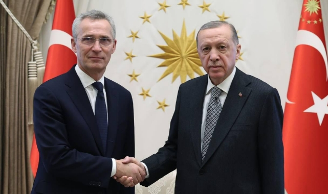 Cumhurbaşkanı Erdoğan, Stoltenberg ile görüştü