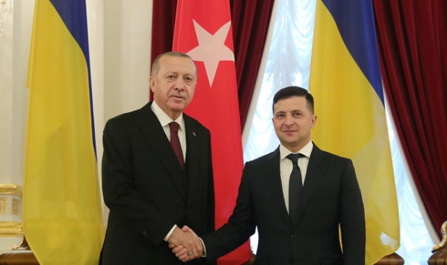 Cumhurbaşkanı Erdoğan Zelenski ile görüştü