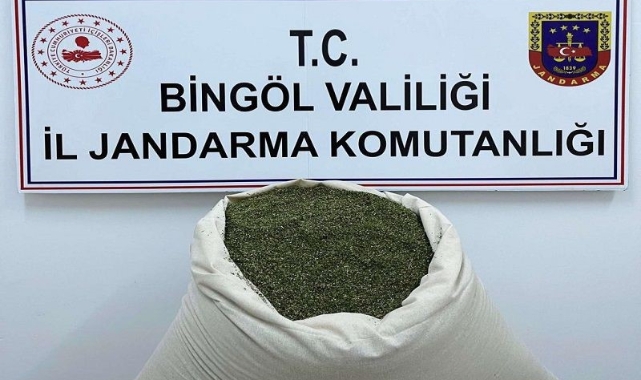 Çuval içinde 16 kilo uyuşturucu ele geçirildi