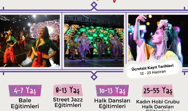 Dans eğitimleri için başvurular başladı