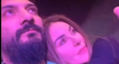 Defne Samyeli ile Çağrı Telkıvıran'dan aşk pozu