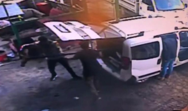 Demir hırsızları polis takibinden kaçamadı