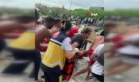 Denize giren Suriye uyruklu çocuk boğuldu