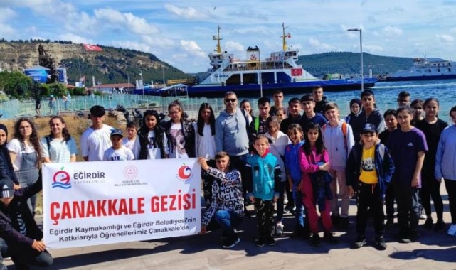 Depremzede öğrenciler, Çanakkale gezisinden döndü