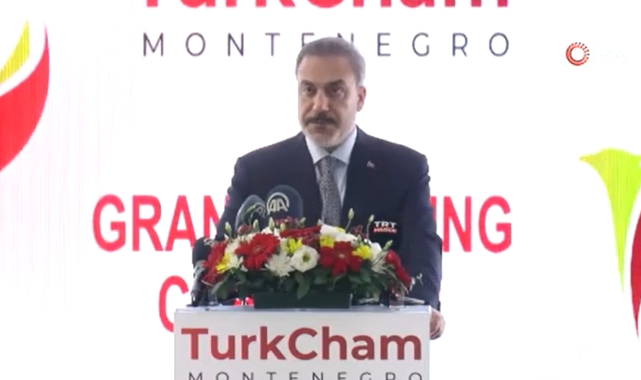 Dışişleri Bakanı Fidan Karadağ’da