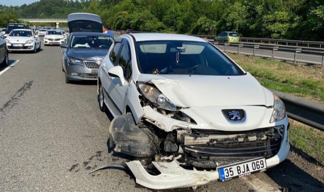 Düzce'de zincirleme kaza!