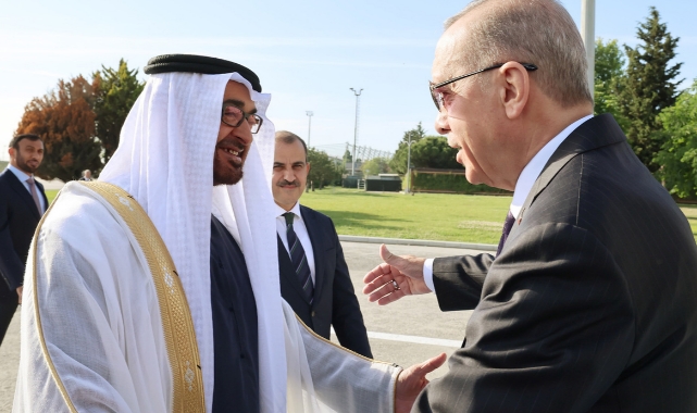 Erdoğan, BAE Devlet Başkanı ile görüştü