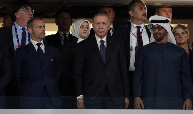 Erdoğan, Şampiyonlar Ligi Finali'ni takip etti