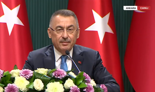 Fuat Oktay görevi devrediyor (CANLI YAYIN)