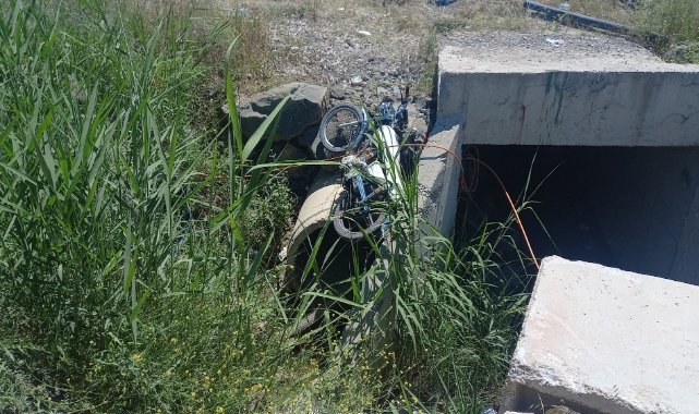 Gediz’de motosiklet kazası, 2 yaralı