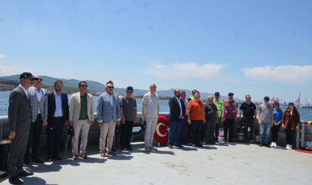 Gemport'ta Kılavuz Kaptanlar Haftası ve Meslek Şehitlerini Anma töreni yapıldı