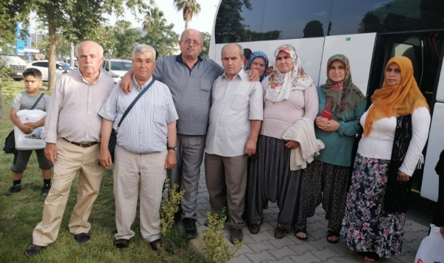 Hacı adayları dualarla uğurlandı