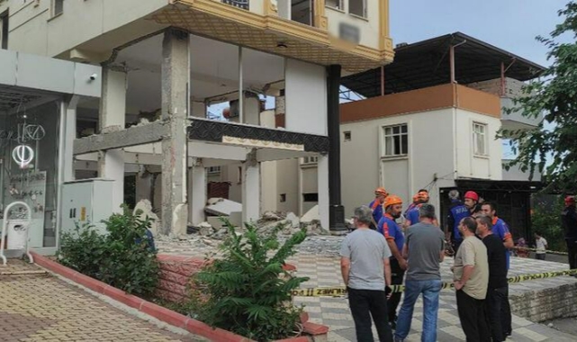Hasarlı binada feci ölüm! Asansörün altında can verdi