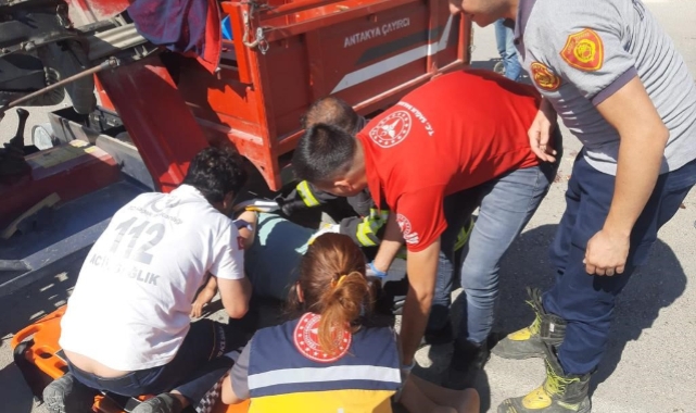 Hatay’da pat pat kazası: 5 yaralı